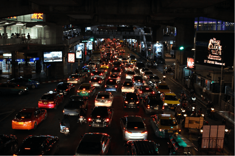Bangkok v noci
