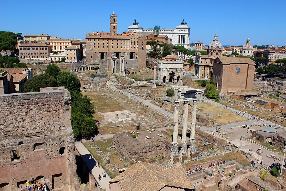 Řím Forum Romanum